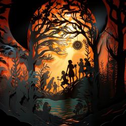 Мастер-класс по театру теней. Цикл «Театральные чудеса»