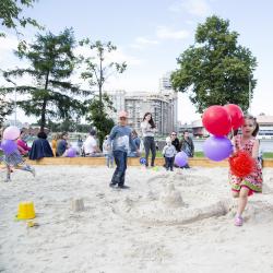 «Рисуем на песке»