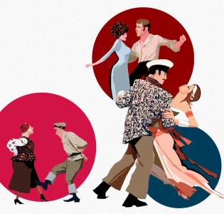 Танцы старого кинематографа: танцуем в день всех влюбленных