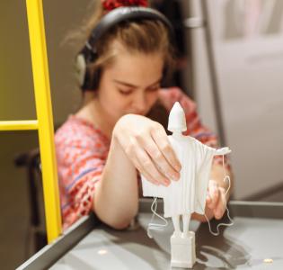 Экскурсия для слабовидящих и незрячих посетителей