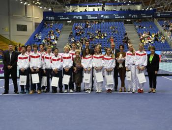 На Кубке Кремля чествовали теннисных стипендиатов
