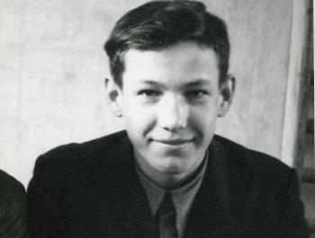 Борис Ельцин – школьник