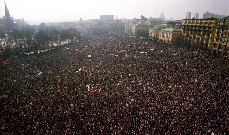 Митинг за сохранение ссср